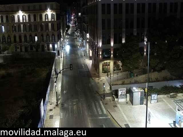 Archiv Foto Webcam Malaga: Plaza de la Merced
