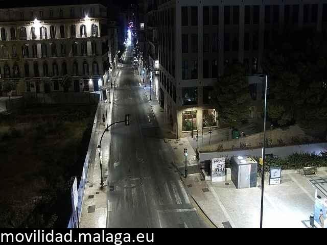 Archiv Foto Webcam Malaga: Plaza de la Merced
