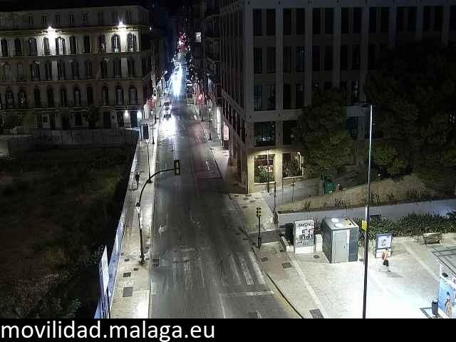 Archiv Foto Webcam Malaga: Plaza de la Merced