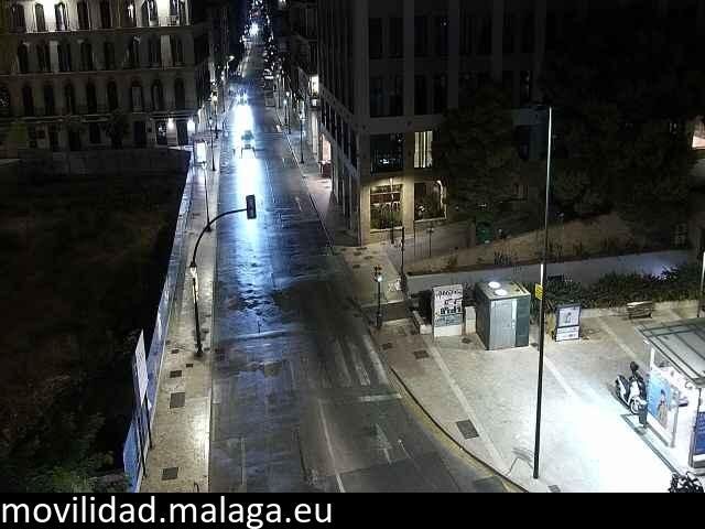 Archived image Webcam Calle Victoria and Plaza de la Merced