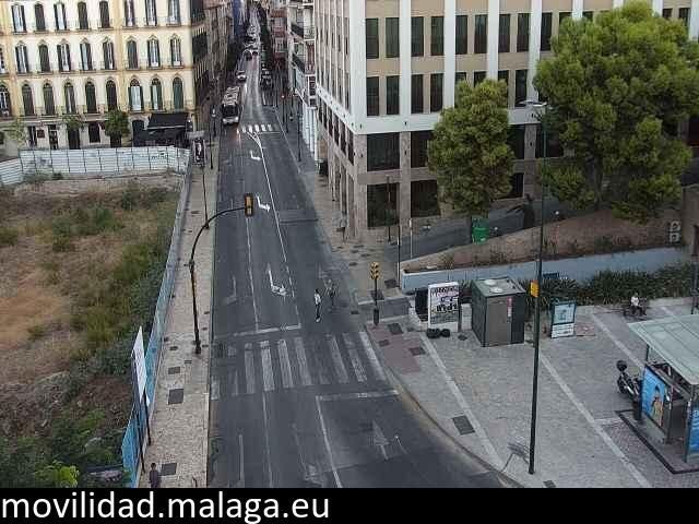 Archived image Webcam Calle Victoria and Plaza de la Merced