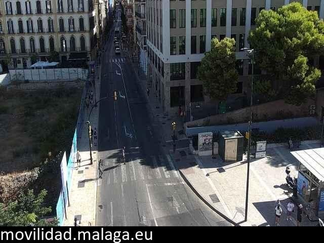 Archived image Webcam Calle Victoria and Plaza de la Merced