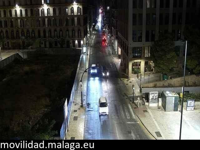 Archiv Foto Webcam Malaga: Plaza de la Merced