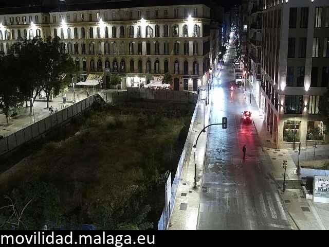 Archived image Webcam Calle Victoria and Plaza de la Merced