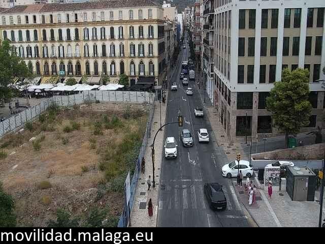 Archived image Webcam Calle Victoria and Plaza de la Merced