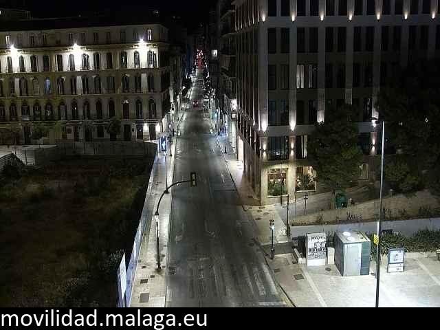 Archived image Webcam Calle Victoria and Plaza de la Merced