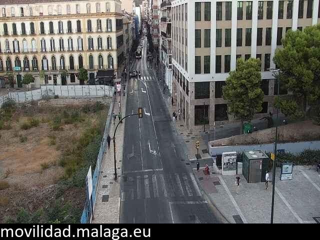 Archived image Webcam Calle Victoria and Plaza de la Merced