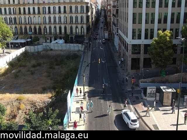 Archived image Webcam Calle Victoria and Plaza de la Merced