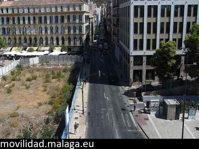 Archived image Webcam Calle Victoria and Plaza de la Merced