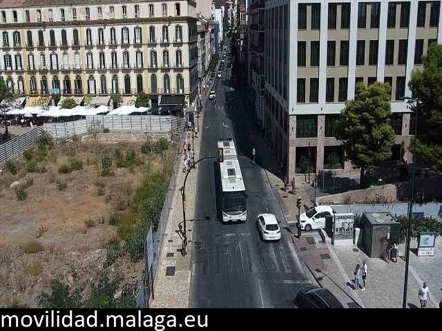 Archived image Webcam Calle Victoria and Plaza de la Merced