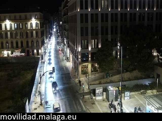 Archiv Foto Webcam Malaga: Plaza de la Merced
