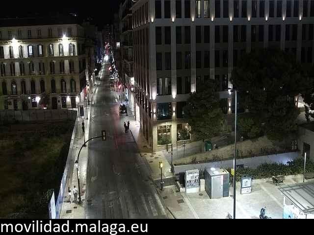 Archiv Foto Webcam Malaga: Plaza de la Merced