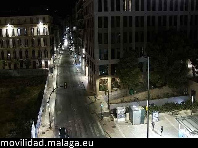 Archiv Foto Webcam Malaga: Plaza de la Merced