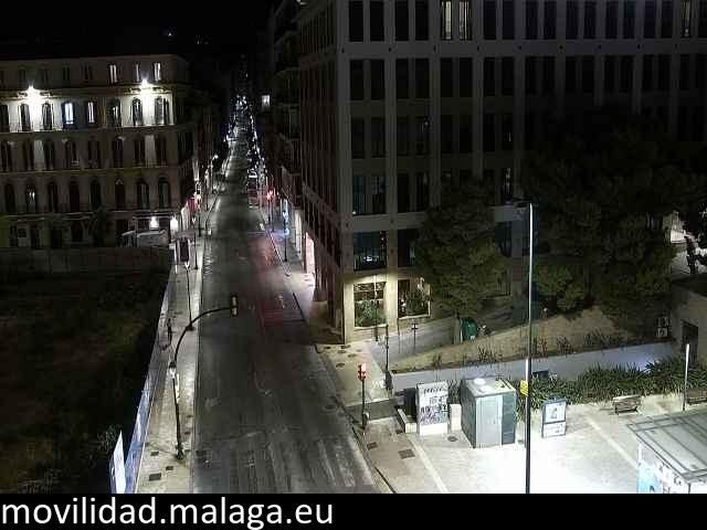 Archiv Foto Webcam Malaga: Plaza de la Merced