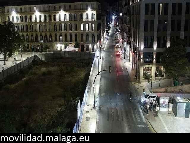 Archiv Foto Webcam Malaga: Plaza de la Merced