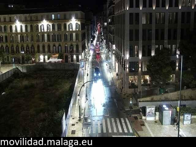 Archiv Foto Webcam Malaga: Plaza de la Merced