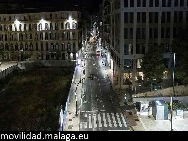 Archiv Foto Webcam Malaga: Plaza de la Merced