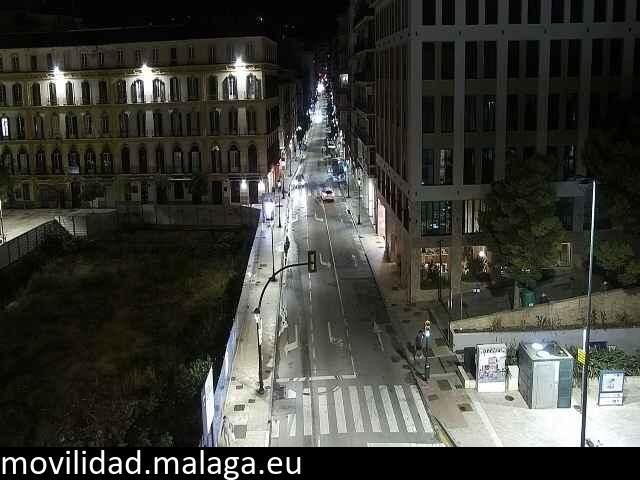 Archiv Foto Webcam Malaga: Plaza de la Merced