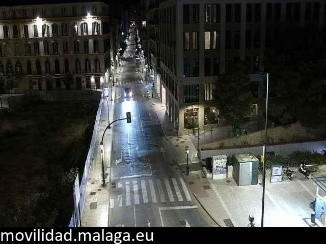 Archiv Foto Webcam Malaga: Plaza de la Merced