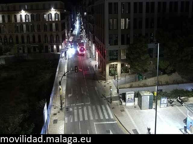 Archiv Foto Webcam Malaga: Plaza de la Merced