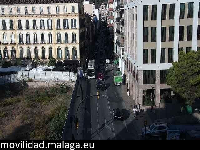 Archiv Foto Webcam Malaga: Plaza de la Merced