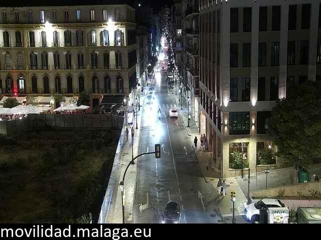 Archiv Foto Webcam Malaga: Plaza de la Merced