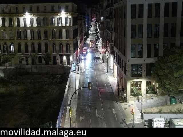 Archiv Foto Webcam Malaga: Plaza de la Merced
