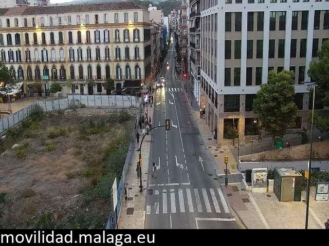 Archiv Foto Webcam Malaga: Plaza de la Merced