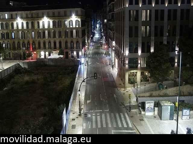Archived image Webcam Calle Victoria and Plaza de la Merced