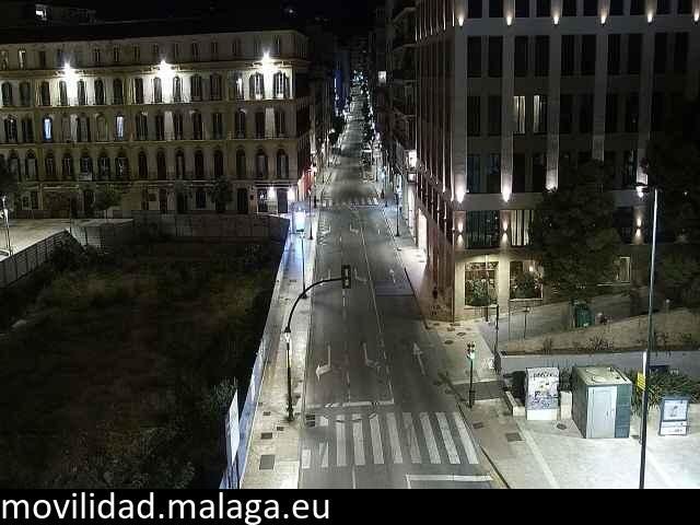 Archived image Webcam Calle Victoria and Plaza de la Merced