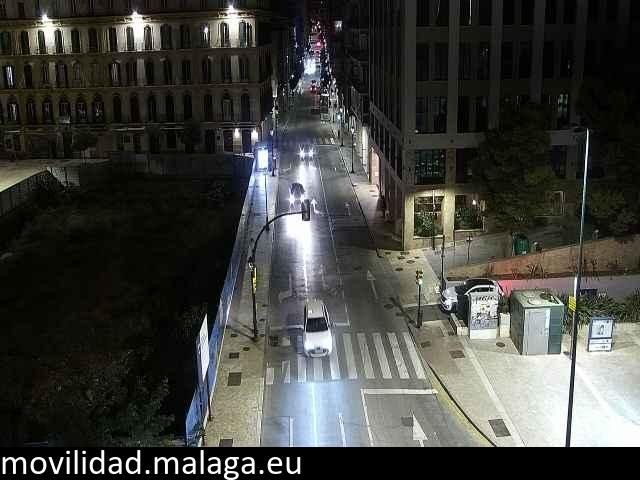 Archived image Webcam Calle Victoria and Plaza de la Merced