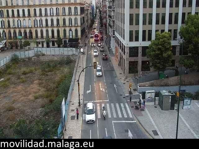 Archived image Webcam Calle Victoria and Plaza de la Merced