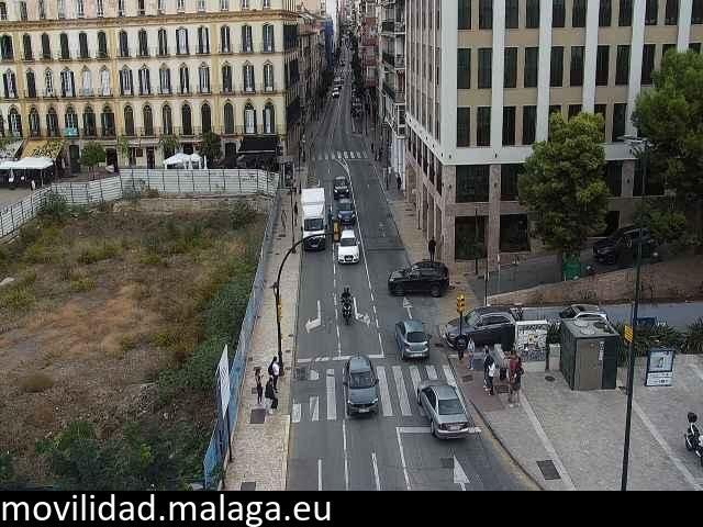 Archived image Webcam Calle Victoria and Plaza de la Merced