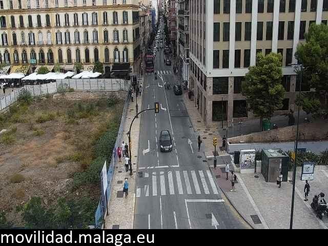 Archived image Webcam Calle Victoria and Plaza de la Merced