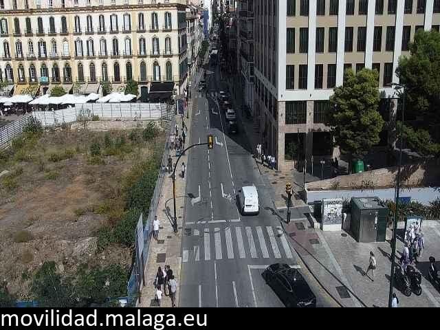Archived image Webcam Calle Victoria and Plaza de la Merced
