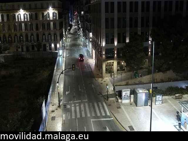 Archiv Foto Webcam Malaga: Plaza de la Merced