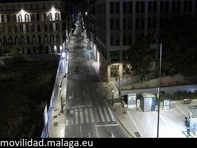 Archiv Foto Webcam Malaga: Plaza de la Merced