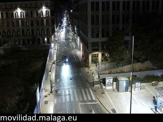 Archiv Foto Webcam Malaga: Plaza de la Merced
