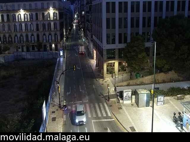 Archiv Foto Webcam Malaga: Plaza de la Merced