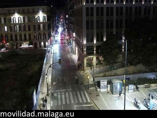 Archiv Foto Webcam Malaga: Plaza de la Merced