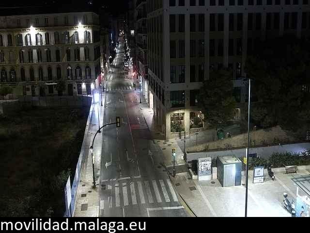 Archiv Foto Webcam Malaga: Plaza de la Merced