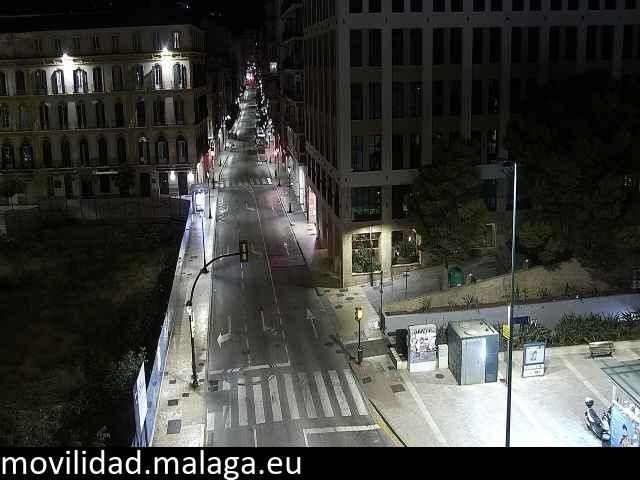 Archiv Foto Webcam Malaga: Plaza de la Merced