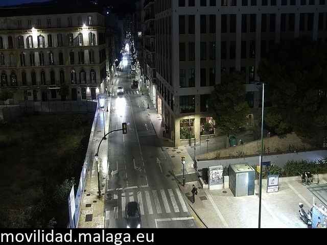 Archiv Foto Webcam Malaga: Plaza de la Merced