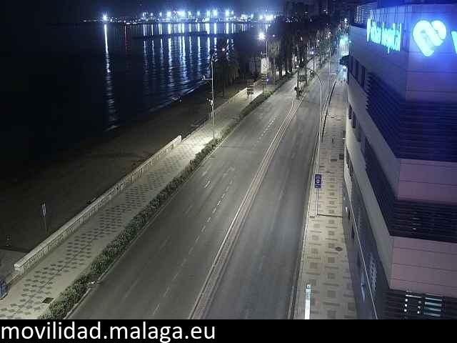 Archived image Webcam Paseo Maritimo Pablo Ruiz Picasso