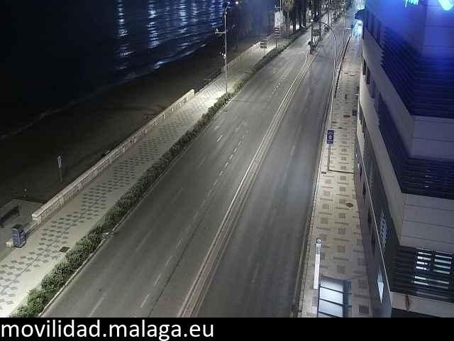 Archived image Webcam Paseo Maritimo Pablo Ruiz Picasso