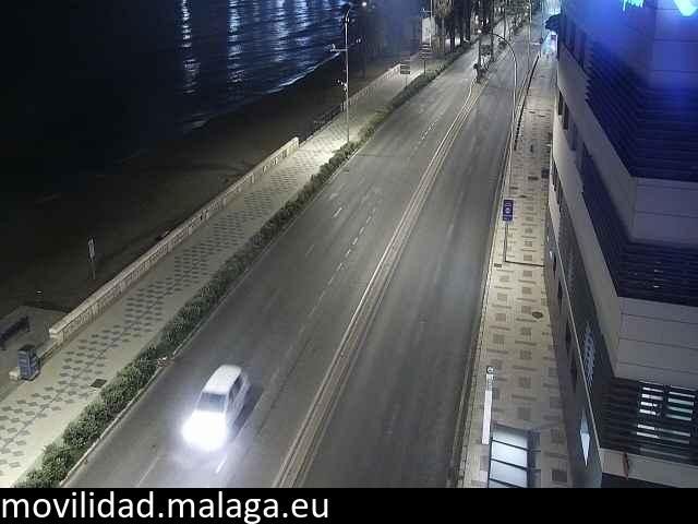 Archived image Webcam Paseo Maritimo Pablo Ruiz Picasso
