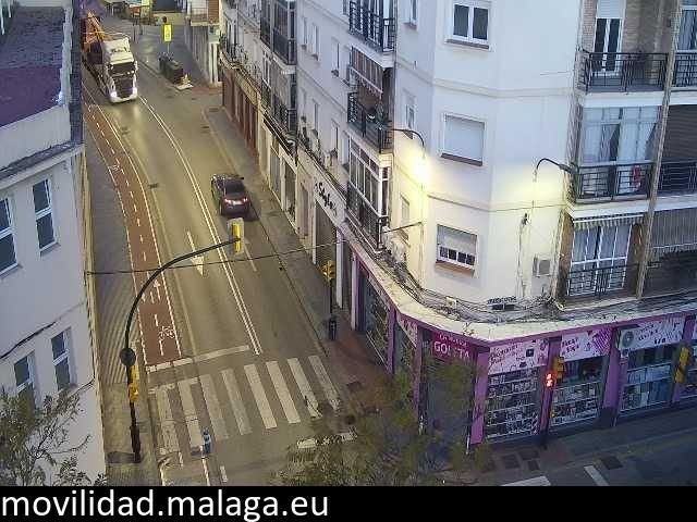 Archiv Foto Webcam Malaga Stadtteil La Goleta