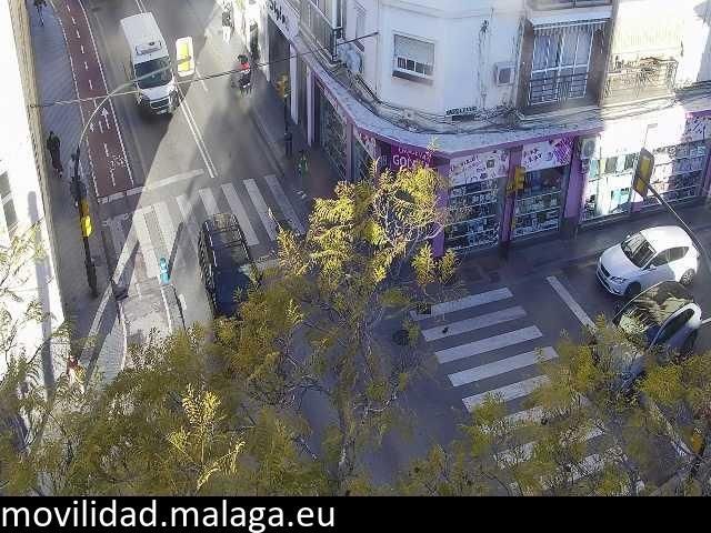 Archiv Foto Webcam Malaga Stadtteil La Goleta