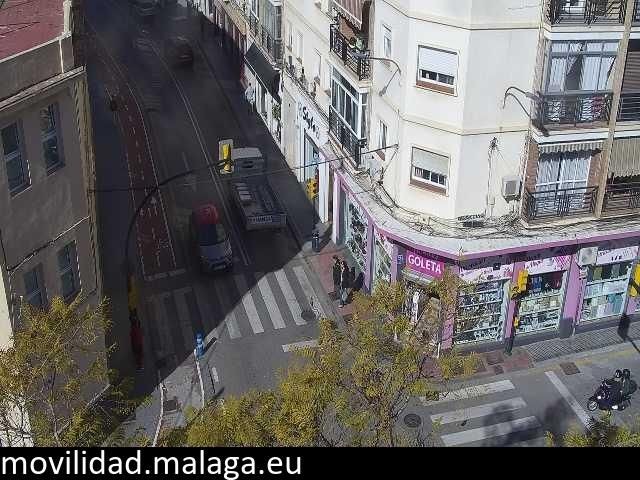 Archiv Foto Webcam Malaga Stadtteil La Goleta