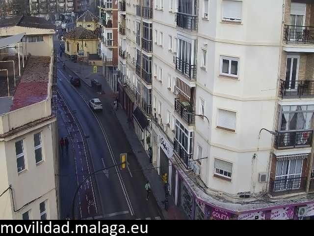 Archiv Foto Webcam Malaga: Stadtteil La Goleta
